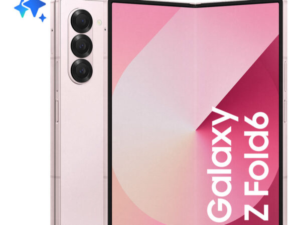 Samsung Galaxy Z Fold6 Smartphone AI, 512GB, RAM 12GB, Display 6,3"/7,6" Dynamic AMOLED 2X, Pink