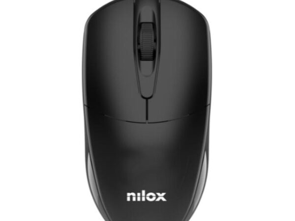Nilox MOUSB1011 mouse USB tipo A Ottico 1200 DPI