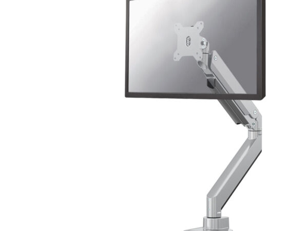 Neomounts NM-D775SILVER Braccio per monitor 10-32" - molla a gas - Topfix - 180°-stop