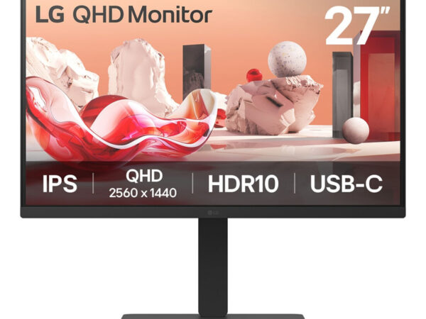 LG 27BA75QB-B.AEU Monitor PC 68,6 cm (27") 2560 x 1440 Pixel Wide Quad HD LED Nero