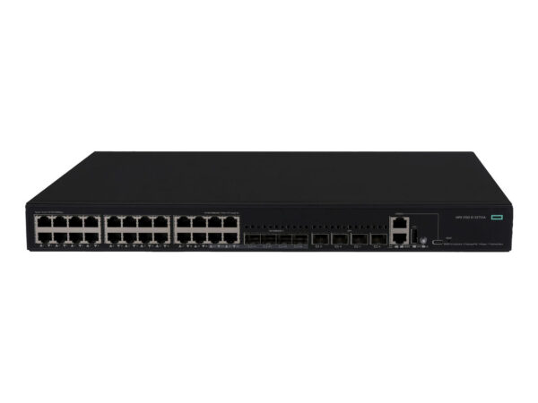 HPE Networking Comware Switch 32p 10M/100M/1G 4p SFP+ 1G/10G 4p SFP28 10G/25G 1-slot 5550HI
