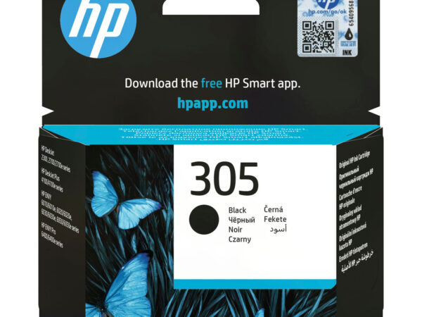 HP Cartuccia di inchiostro nero originale 305