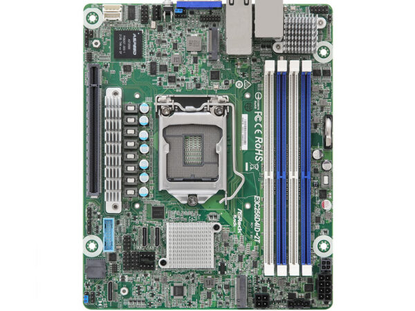 Asrock E3C256D4ID-2T scheda madre Intel C256 LGA 1200 (Socket H5) mini ITX