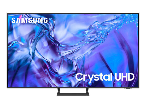 Samsung TV Crystal UHD 4K 55" UE55DU8570UXZT Smart TV Wi-Fi Titan Gray 2024, Processore Crystal 4K, 4K Upscaling, AirSlim Design, OTS Lite