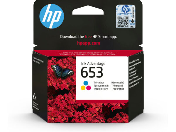 HP Cartuccia inchiostro tricromia originale Advantage 653