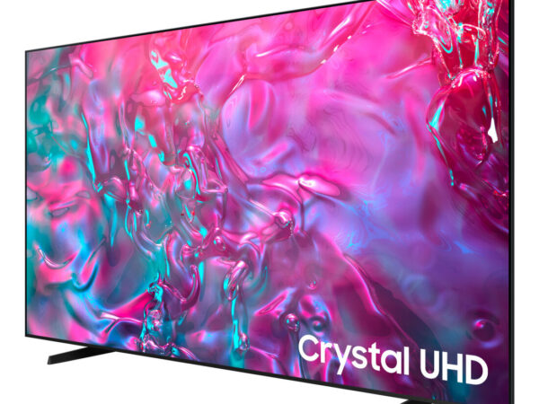 Samsung TV Crystal UHD 4K 98" UE98DU9070UXZT Smart TV Wi-Fi Graphite Black 2024, Processore Crystal 4K, 4K Upscaling, Slim Look, OTS Lite