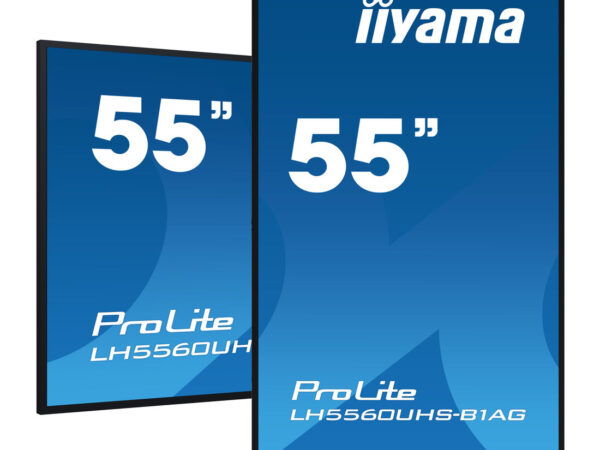 iiyama LH5560UHS-B1AG visualizzatore di messaggi Pannello A digitale 139,7 cm (55") LED Wi-Fi 500 cd/m² 4K Ultra HD Nero Processore integrato Android 11 24/7
