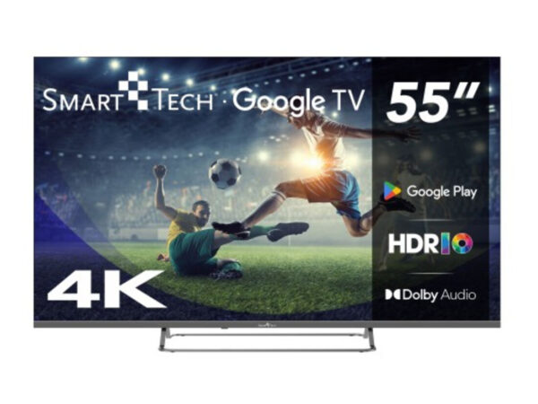 Smart-Tech 55UG02V TV 139,7 cm (55") 4K Ultra HD Smart TV Wi-Fi Grigio 260 cd/m²