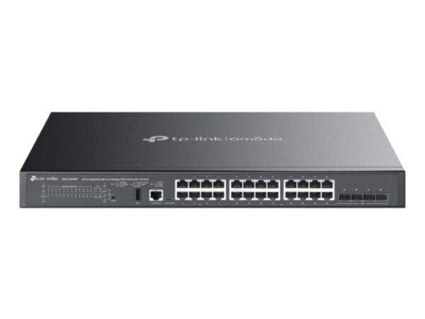 TP-Link SG5428XMPP switch di rete Gestito L3 Gigabit Ethernet (10/100/1000) Supporto Power over Ethernet (PoE) Nero