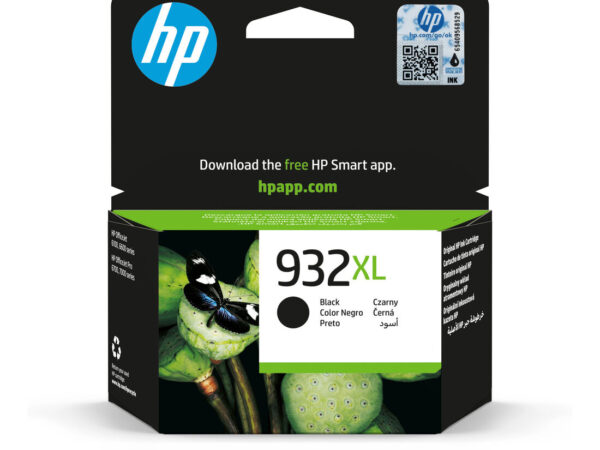 HP Cartuccia originale inchiostro nero ad alta capacità 932XL