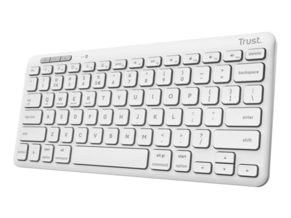 Trust Lyra tastiera Universale RF senza fili + Bluetooth QWERTY Italiano Bianco