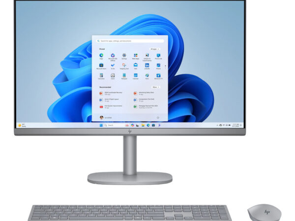 HP OmniStudio X 27-cs0008nl Intel Core Ultra 7 155H 68,6 cm (27") 3840 x 2160 Pixel PC All-in-one 16 GB DDR5-SDRAM 1 TB SSD Windows 11 Home Wi-Fi 6E (802.11ax) AI PC Argento