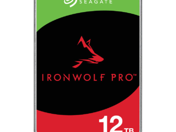 Seagate IronWolf Pro ST12000NT001 disco rigido interno 12 TB 7200 Giri/min 256 MB 3.5" Serial ATA III