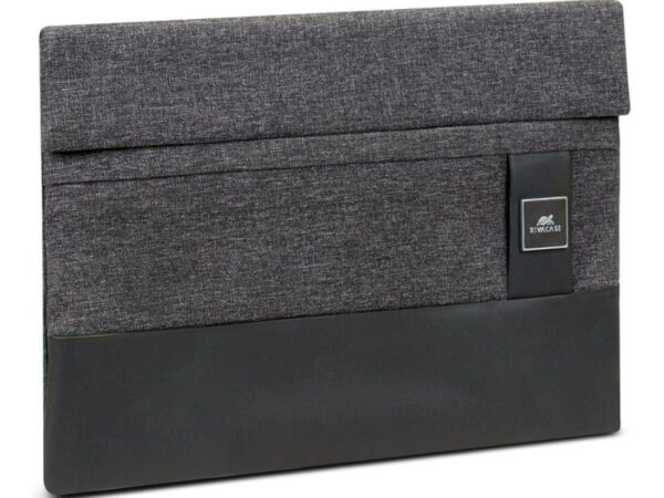 Rivacase 8802 borsa per laptop 33,8 cm (13.3") Custodia a tasca Nero, Grigio