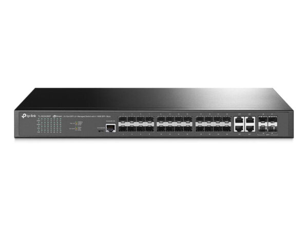 TP-Link JetStream TL-SG3428XF switch di rete Gestito L2+ 1U Nero