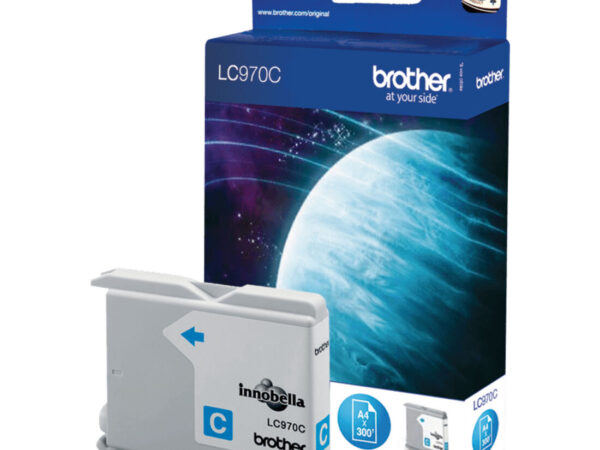 Brother LC970C cartuccia d'inchiostro 1 pz Originale Ciano