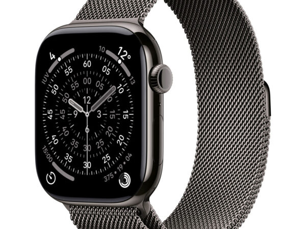 Apple Watch Series 11 GPS + Cellular 46mm Cassa Titanio Ardesia con Loop Milanese Ardesia - S/M