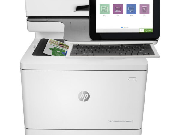 HP Color LaserJet Enterprise Flow Stampante multifunzione Enterprise Color LaserJet Flow M578c, Stampa, copia, scansione, fax, Stampa fronte/retro; ADF da 100 fogli; efficienza energetica