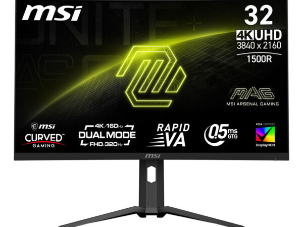 MSI MAG 321CUPDF Monitor PC 80 cm (31.5") 3840 x 2160 Pixel 4K Ultra HD LCD Nero