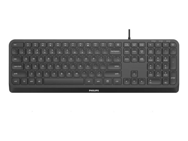 Philips 2000 series SPK6207B/34 tastiera Universale USB QWERTY Inglese Nero