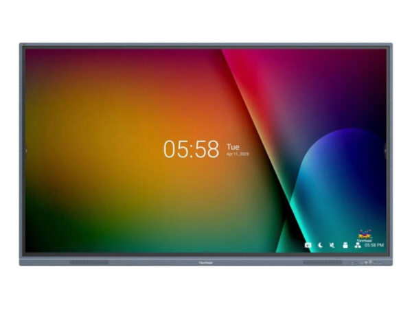 Viewsonic VS IFP 75 40 point 400 NIT Pannello piatto interattivo 190,5 cm (75") LCD 350 cd/m² 4K Ultra HD Grigio Touch screen Processore integrato Android 11