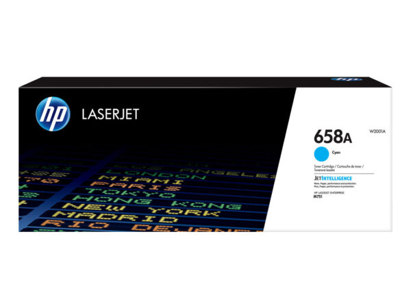 HP Cartuccia toner ciano originale LaserJet 658A