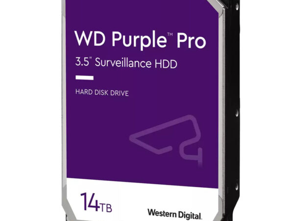 Western Digital Purple Pro WD142PURP disco rigido interno 14 TB 7200 Giri/min 512 MB 3.5" Serial ATA III