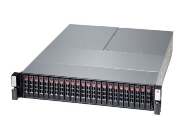 Supermicro SSG-2027B-CIB020H server NAS e di archiviazione Server di archiviazione Armadio (2U) Collegamento ethernet LAN Acciaio inossidabile E5-2403V2