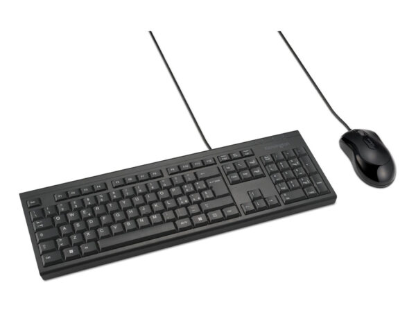 Kensington KM100 EQ tastiera Mouse incluso Ufficio USB QWERTY Italiano Nero