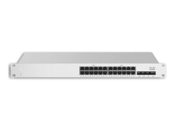 Cisco Meraki MS225-24P-HW Gestito L2 Gigabit Ethernet (10/100/1000) Supporto Power over Ethernet (PoE) 1U Argento