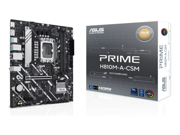ASUS PRIME H810M-A-CSM Intel H810 LGA 1851 (Socket V1) micro ATX