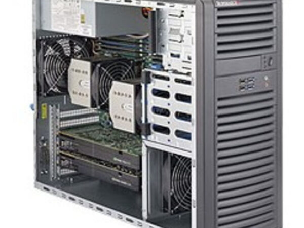 Supermicro SYS-7038A-I barebone per PC/stazione di lavoro Midi-Tower Nero LGA 2011 (Socket R)