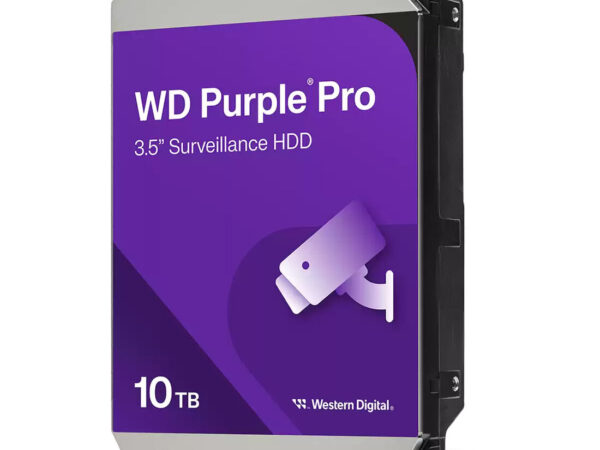 Western Digital Purple Pro WD102PURP disco rigido interno 10 TB 7200 Giri/min 512 MB 3.5" Serial ATA III