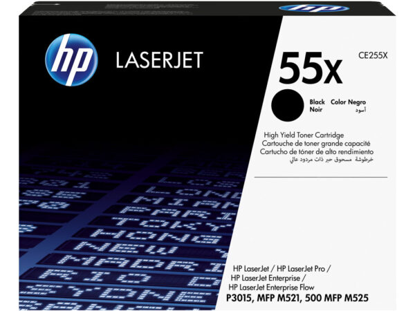 HP Cartuccia Toner originale nero ad alta capacità LaserJet 55X