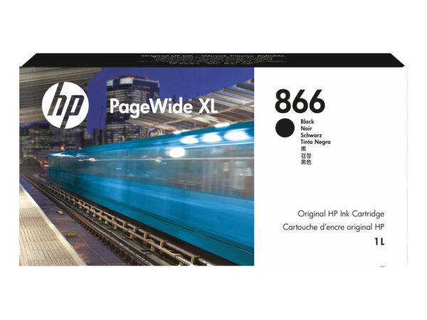 HP Cartuccia di inchiostro 866 PageWide XL nero da 1 litro