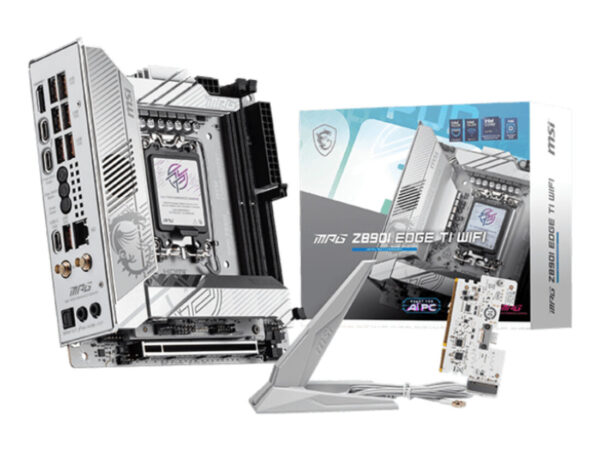MSI MPG Z890I EDGE TI WIFI scheda madre Intel Z890 LGA 1851 (Socket V1) mini ITX