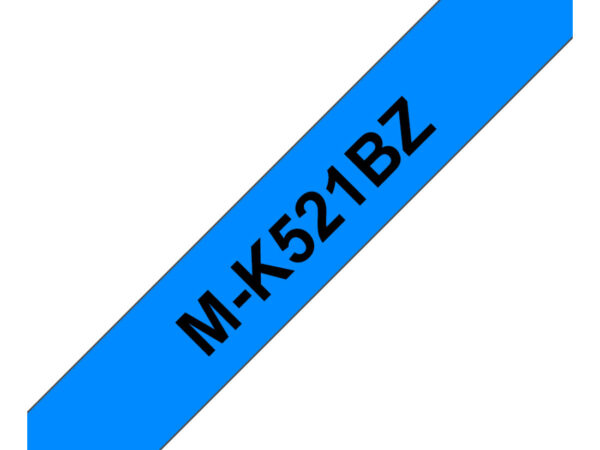 Brother M-K521B nastro per etichettatrice Nero su blu