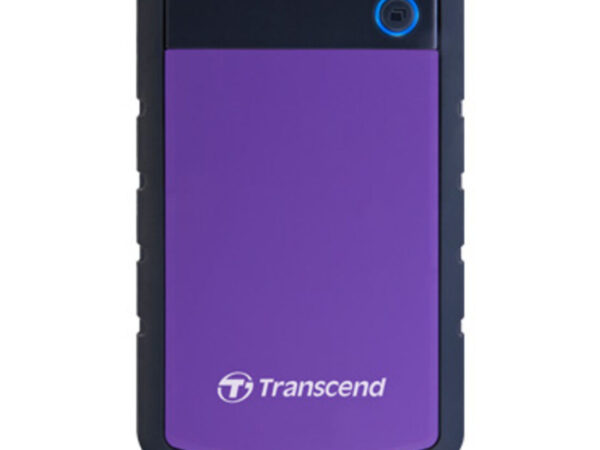 Transcend StoreJet 25H3 disco rigido esterno 4 TB 2.5" USB 3.2 Gen 1 (3.1 Gen 1) Nero, Viola