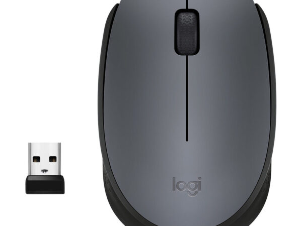 Logitech M170 Grey-K mouse Ufficio Ambidestro RF Wireless Ottico 1000 DPI