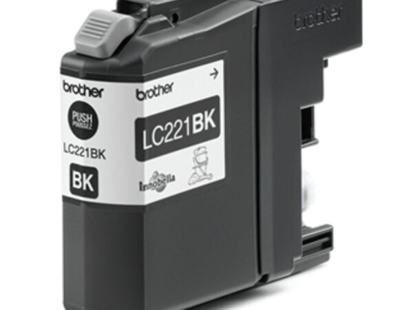 Brother LC221BK cartuccia d'inchiostro 1 pz Originale Nero
