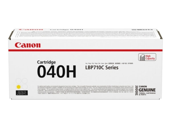 Canon 040H cartuccia toner 1 pz Originale Giallo