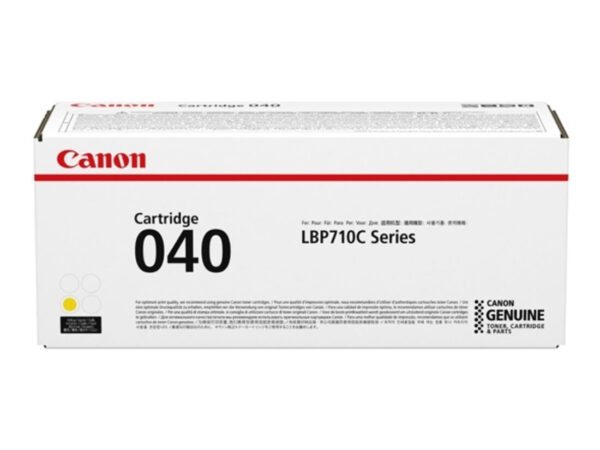 Canon 040 cartuccia toner 1 pz Originale Giallo