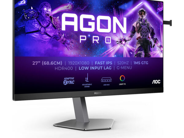 AOC G2 AG276FK Monitor PC 68,6 cm (27") 1920 x 1080 Pixel Full HD LED Nero, Grigio