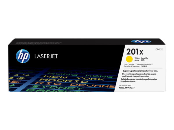 HP Cartuccia Toner originale giallo ad alta capacità LaserJet 201X