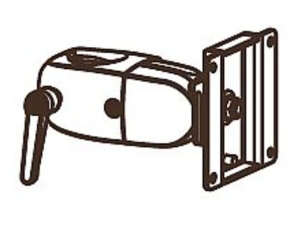 Ergotron DS Series DS100 Clamping Single Pivot 76,2 cm (30") Scrivania Nero