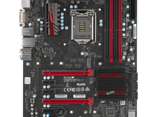 Supermicro C7Z270-CG-L Intel Z270 LGA 1151 (Socket H4) ATX