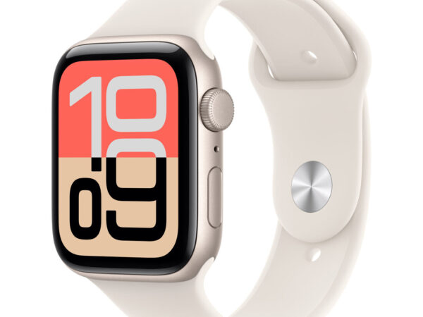 Apple Watch SE (3nd generation) SE 3 GPS 44mm Cassa Alluminio Galassia con Sport Band Galassia - M/L