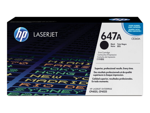 HP Cartuccia Toner originale nero LaserJet 647A