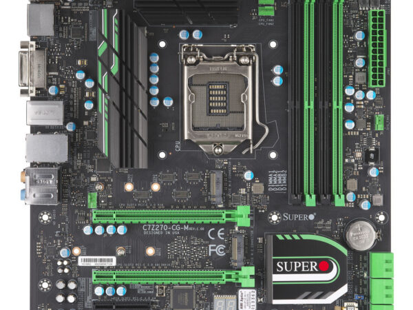 Supermicro C7Z270-CG-M Intel Z270 LGA 1151 (Socket H4) micro ATX