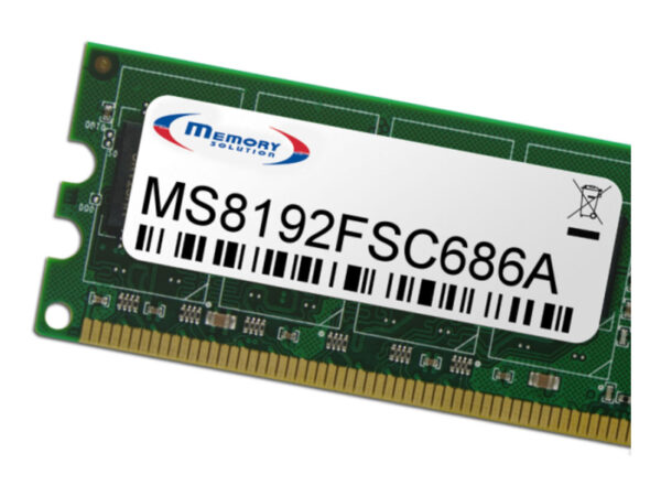 Memory Solution MS8192FSC686A memoria 8 GB Data Integrity Check (verifica integrità dati)